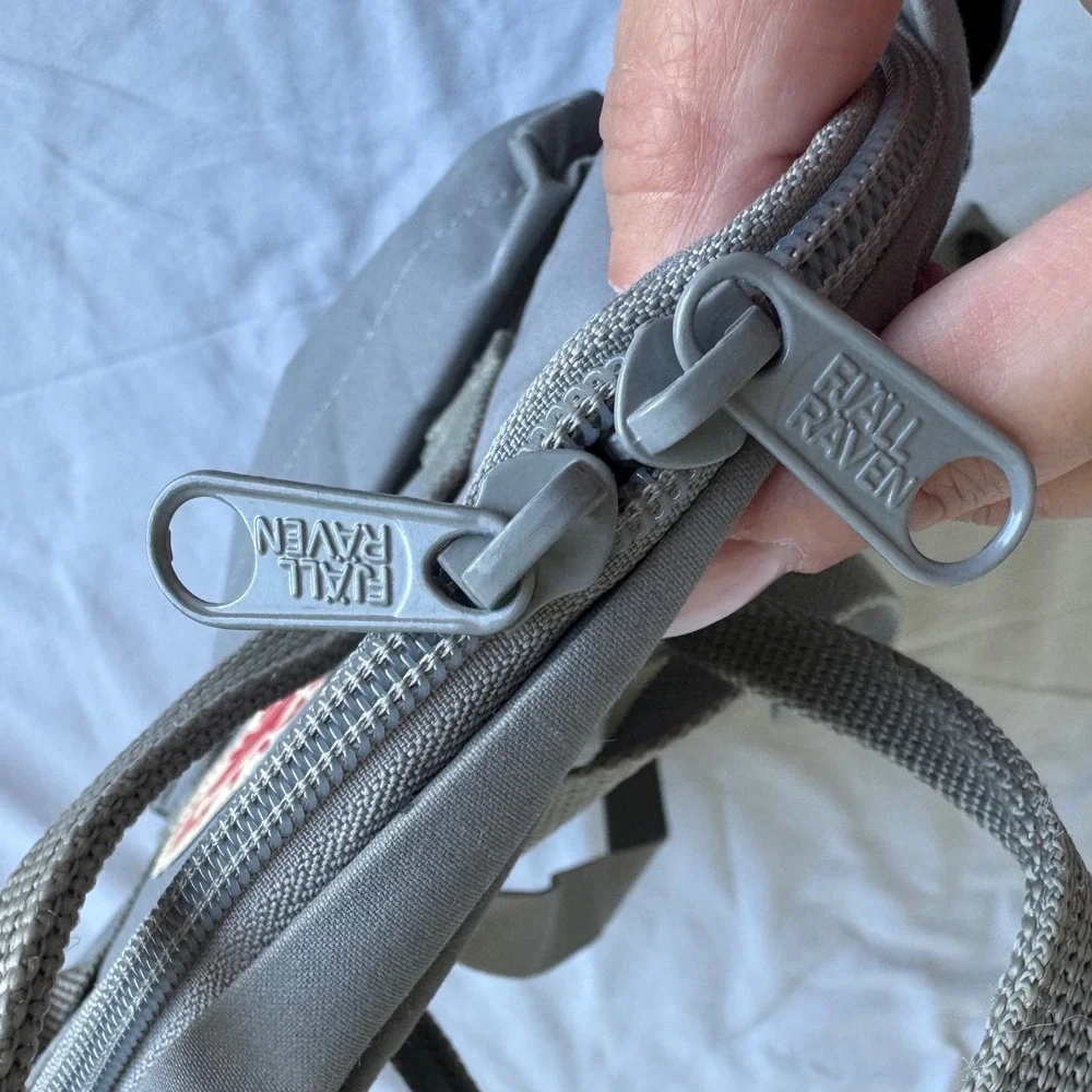 Fjallraven Kanken Classic Backpack Gray Gorpcore Minimalist Hiking School Bag